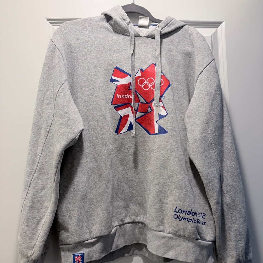 Gray London 2012 Olympics Hoodie